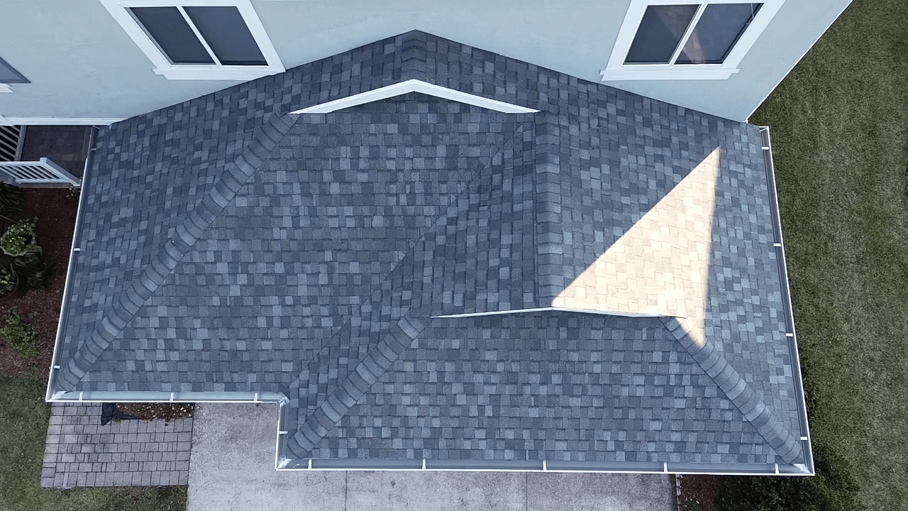 Shingle roofing project by Central Homes Roofing & Solar
